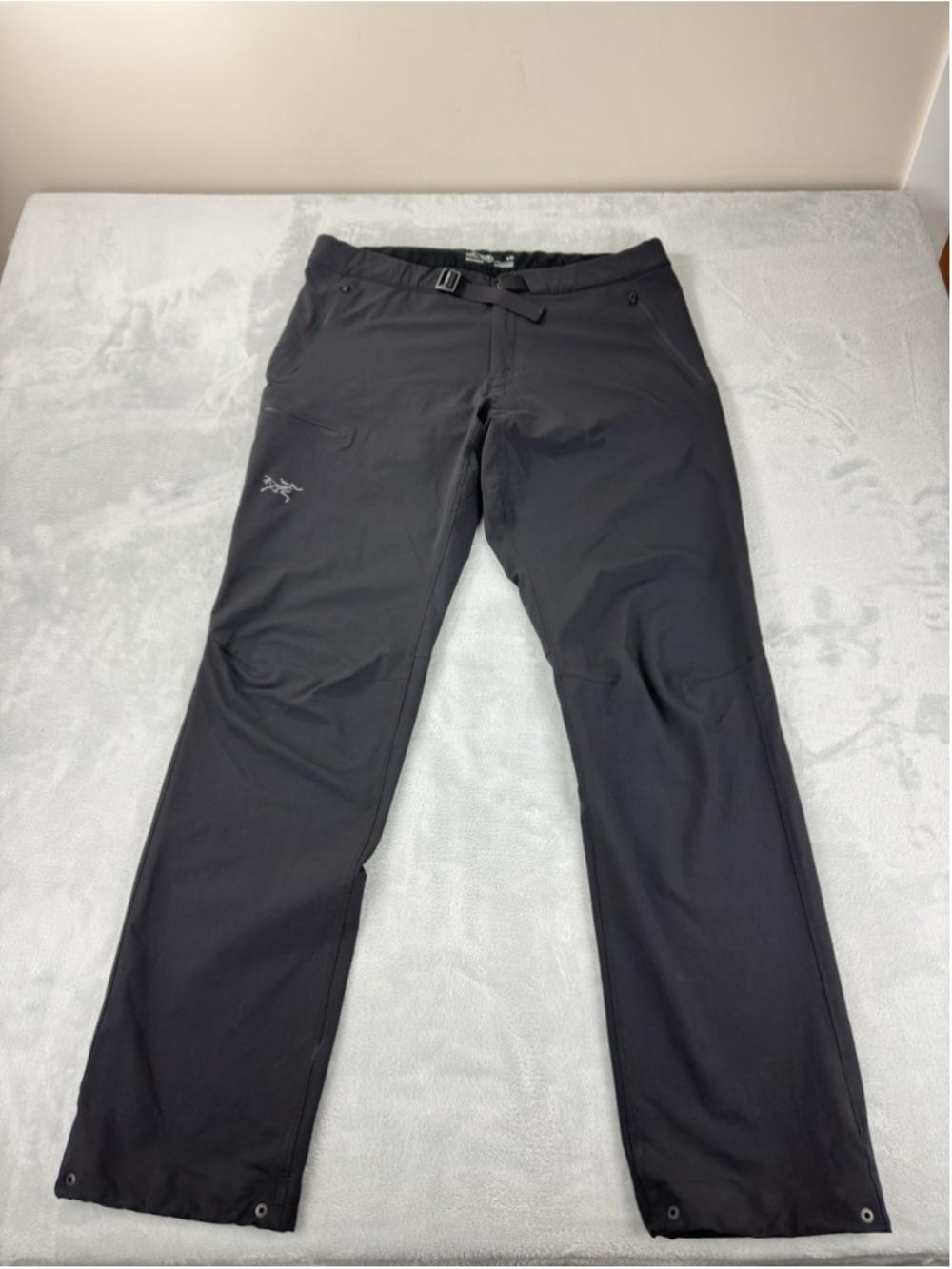 Arc'teryx Gamma Lt Black Pants Men Size Large Lightweight Softshell 26445 Style